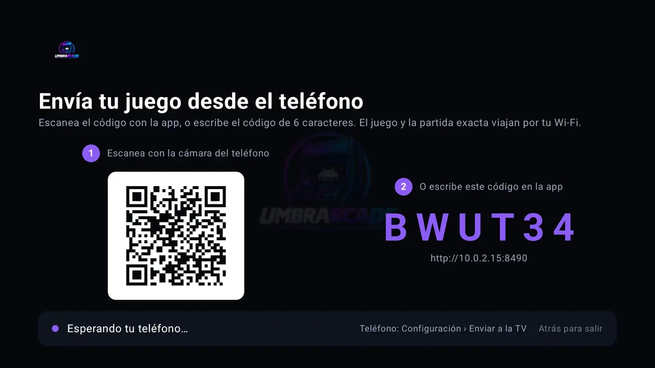 Enviar a la TV